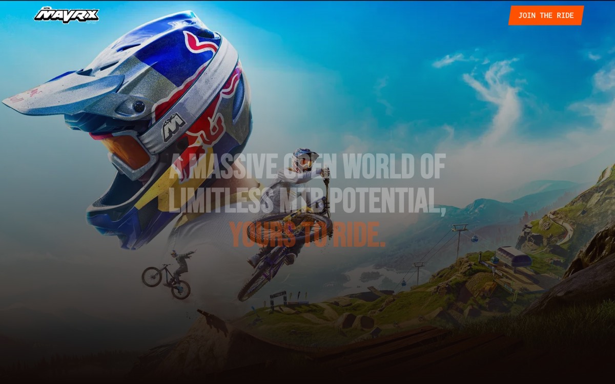 MAVRIX website homepage